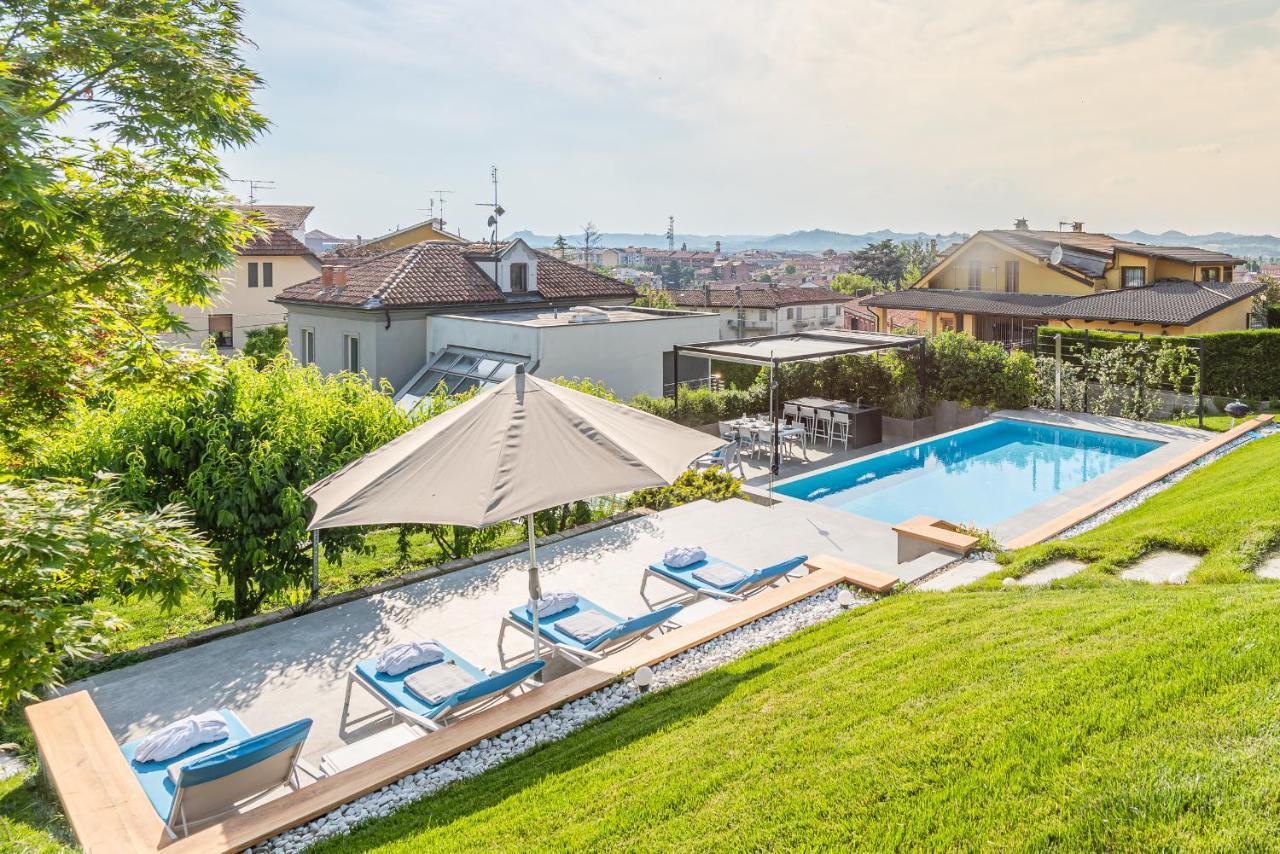 Villa Anna, Luxury And Private Pool Alba  Exteriör bild
