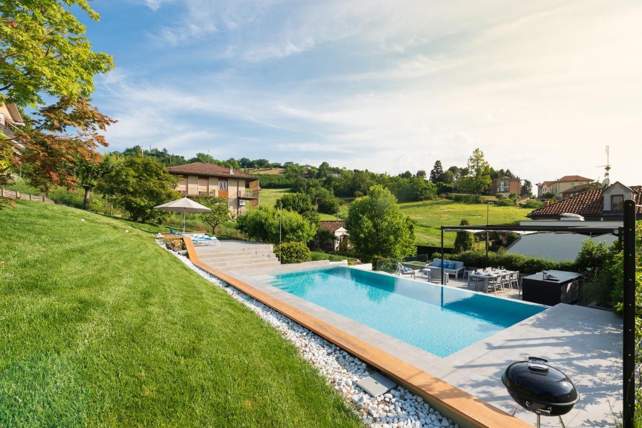 Villa Anna, Luxury And Private Pool Alba  Exteriör bild