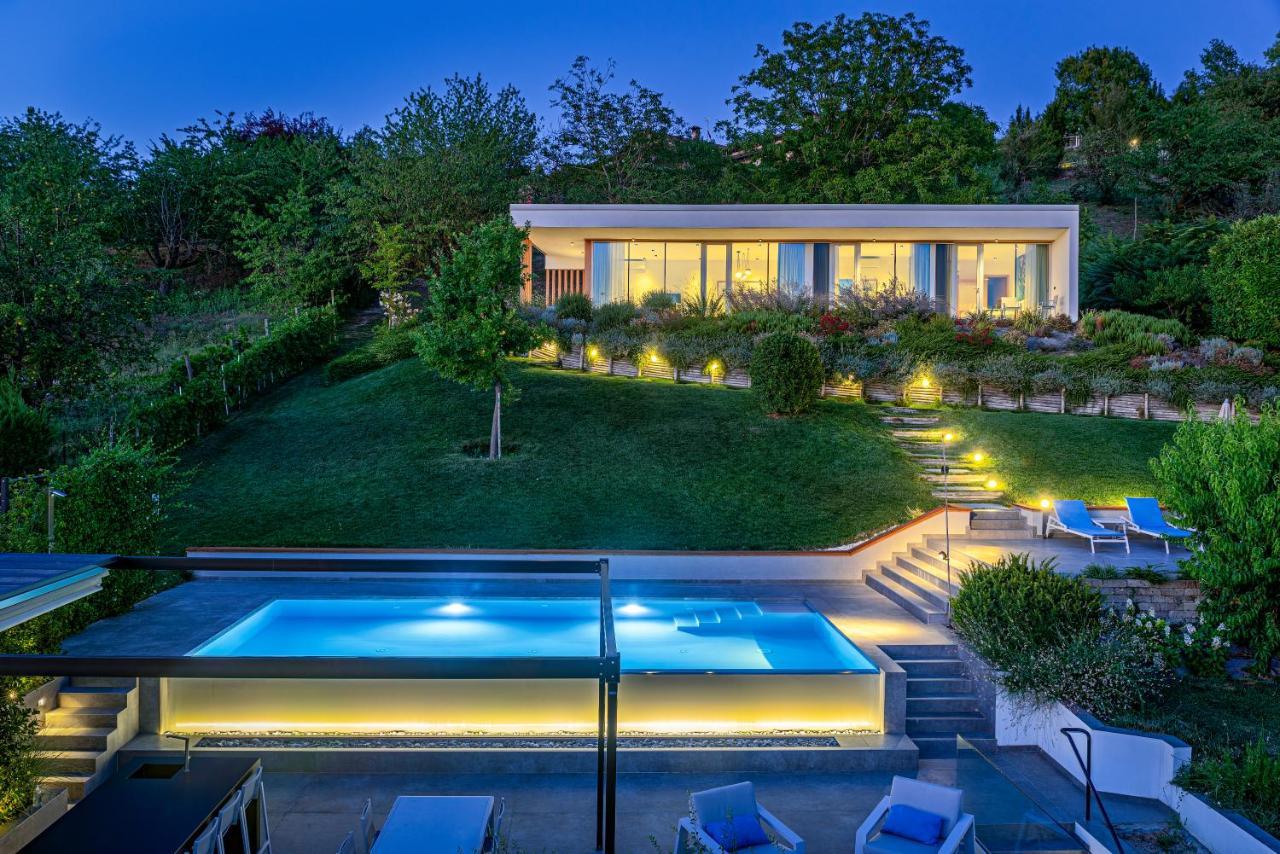 Villa Anna, Luxury And Private Pool Alba  Exteriör bild