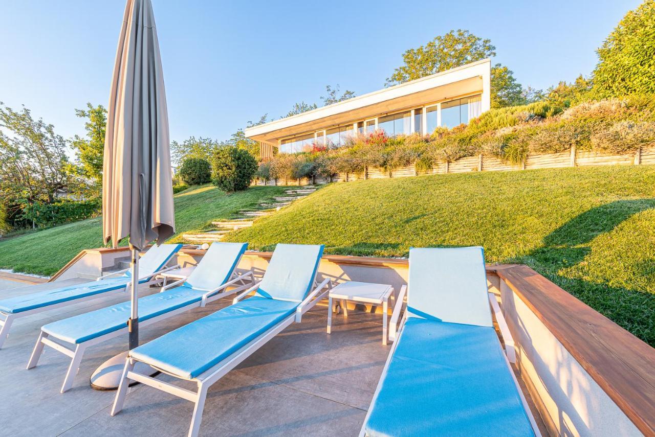 Villa Anna, Luxury And Private Pool Alba  Exteriör bild