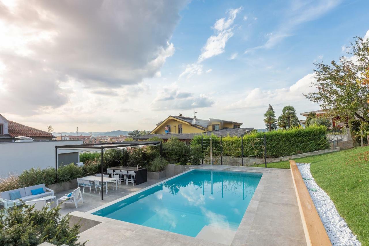 Villa Anna, Luxury And Private Pool Alba  Exteriör bild